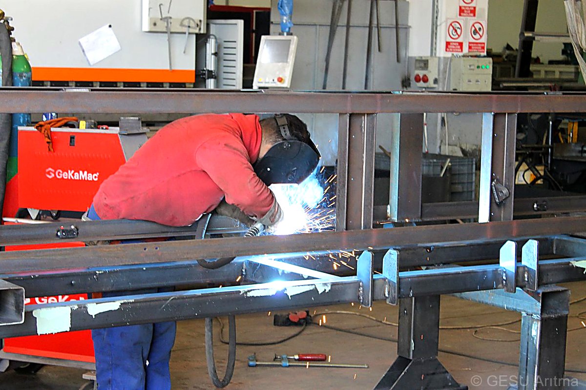 GESU welding operation