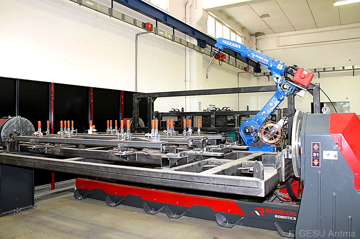GESU Yaskawa robotic welding