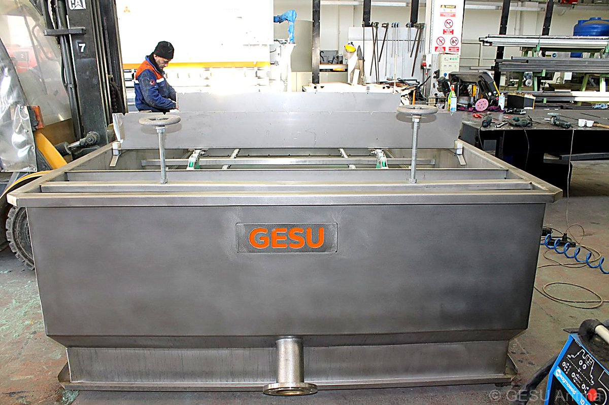 GESU tank production line