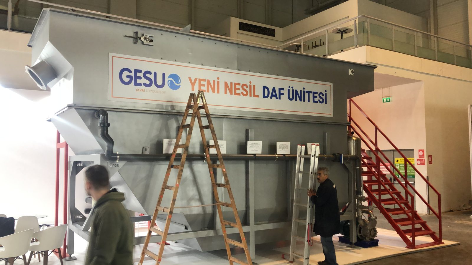 GESU New Generation DAF Unit — exhibition installation