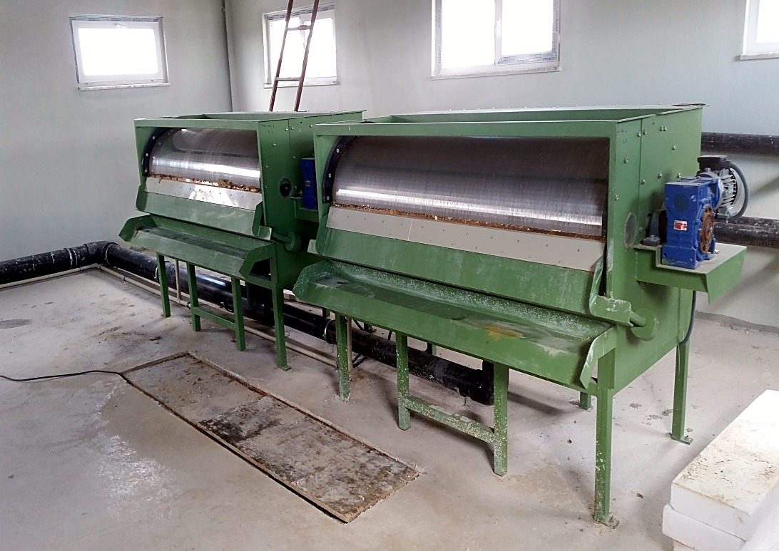 Akşeker Konya dual drum screens pre-treatment