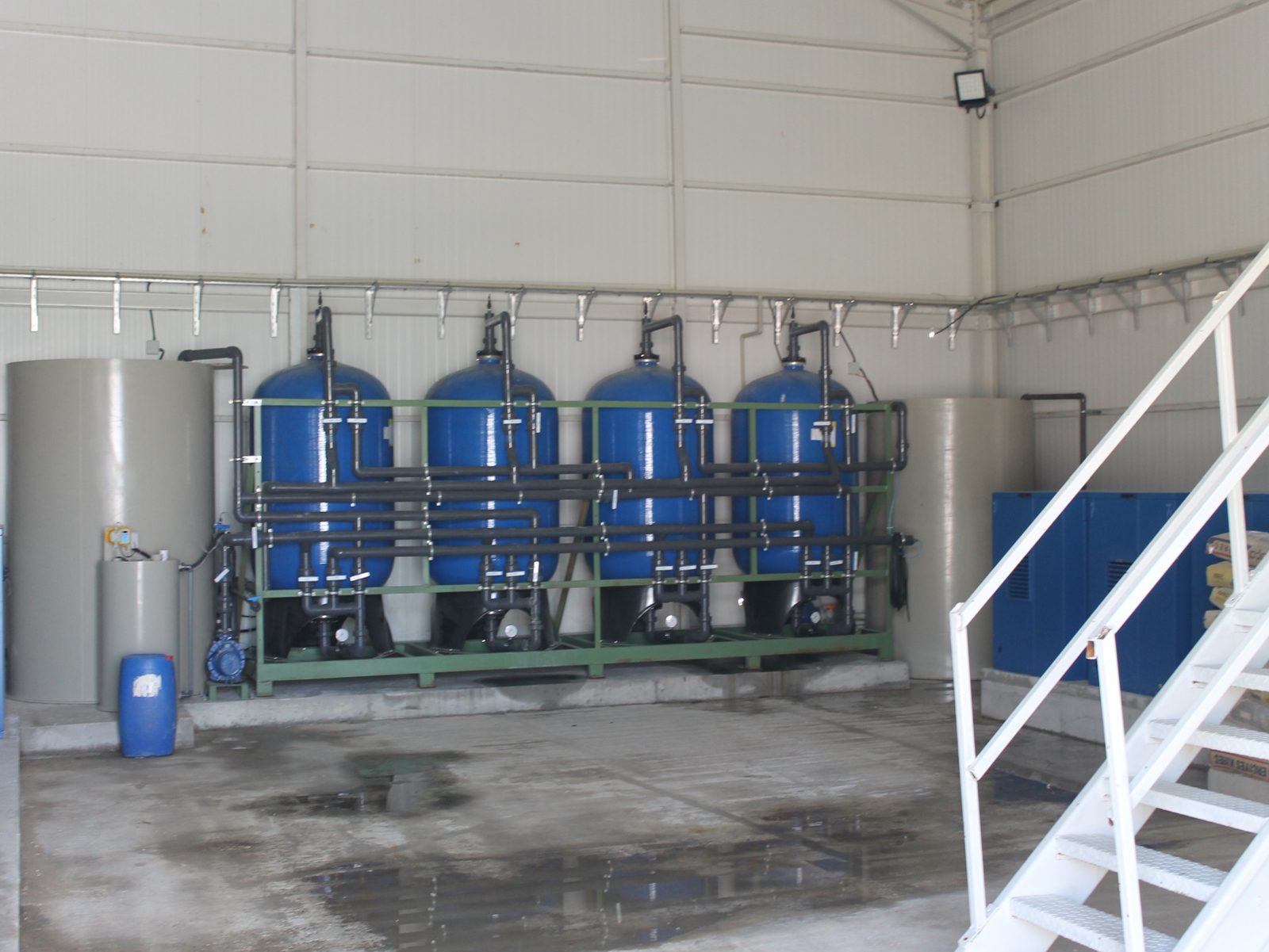 HDÇ integrated meat FRP sand filter battery advanced filtration