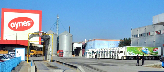 Aynes Gıda dairy products factory — Denizli